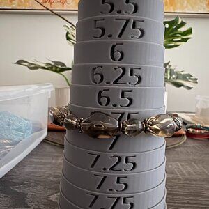 Smoky Quartz Bracelet Toggle Clasp